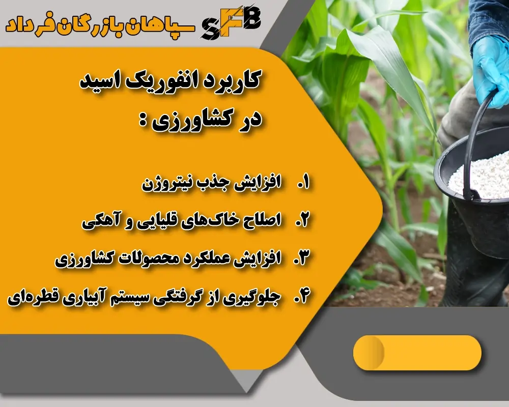 کاربرد انفوریک اسید در کشاورزی 